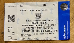 Grace Jones / Horse Meat Disco on Jul 26, 2024 [661-small]