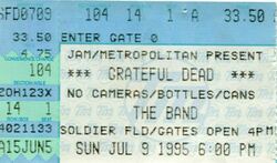 Grateful Dead / The Band on Jul 9, 1995 [809-small]