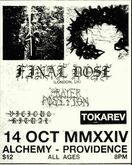Final Dose / Prayer Position / Vicious Ritual / Tokarev on Oct 14, 2024 [849-small]