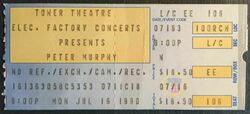 Peter Murphy / The House of Love on Jul 16, 1990 [088-small]