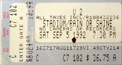 U2 / The Disposable Heroes of Hiphoprisy / Primus on Sep 5, 1992 [101-small]