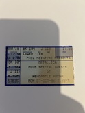 Metallica / Corrosion of Comformity on Oct 7, 1996 [336-small]