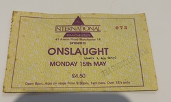 Onslaught / Acid Reign / Xentrix on May 15, 1989 [345-small]