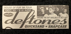 Deftones on Dec 10, 1998 [366-small]