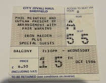 Iron Maiden / Paul Samson's Empire on Oct 15, 1986 [433-small]