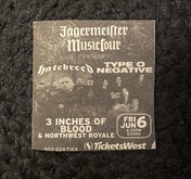 Hatebreed / Type O Negative / 3 Inches Of Blood / Northwest Royale on Jun 6, 2008 [485-small]