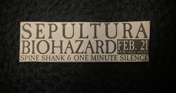 Sepultura / Biohazard / Spineshank / One Minute Silence on Feb 21, 1999 [491-small]