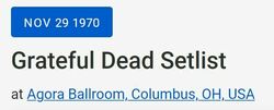 Grateful Dead on Nov 29, 1970 [613-small]