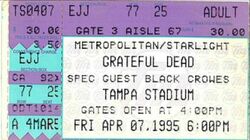 Grateful Dead / The Black Crowes on Apr 7, 1995 [614-small]