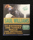 "Afro-Punk Tour" / Saul Williams / Earl Greyhound / American Fangs on Nov 15, 2009 [264-small]