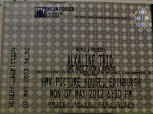 tags: Alkaline Trio, Edinburgh, Scotland, United Kingdom, Ticket, The Picture House - Alkaline Trio / Dave Hause / The Dear & Departed on May 7, 2012 [808-small]