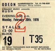 Rush / Tyla Gang on Feb 20, 1978 [384-small]