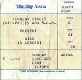 KISS / Helix / Heavy Pettin on Oct 23, 1983 [407-small]