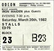 Iron Maiden / The Rods on Mar 20, 1982 [074-small]