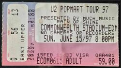 U2 / Fun Lovin' Criminals on Jun 15, 1997 [132-small]