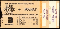 Blue Öyster Cult / Foghat on Nov 3, 1981 [293-small]