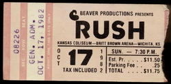 Rush / Rory Gallagher on Oct 17, 1982 [328-small]
