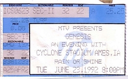 Genesis on Jun 23, 1992 [448-small]