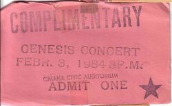 Genesis on Feb 3, 1984 [449-small]