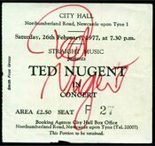 Ted Nugent on Feb 26, 1977 [464-small]