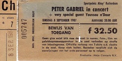 Peter Gabriel / Youssou N’Dour on Sep 8, 1987 [513-small]