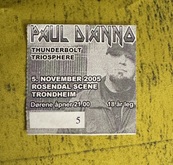 Paul Dianno / Thunderbolt / Triosphere on Nov 5, 2005 [569-small]