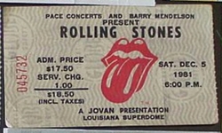 The Rolling Stones / The Neville Brothers / George Thorogood on Dec 5, 1981 [625-small]