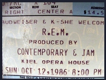 R.E.M. / Camper Van Beethoven on Oct 12, 1986 [639-small]