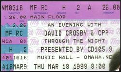 David Crosby / CPR on Mar 18, 1999 [700-small]