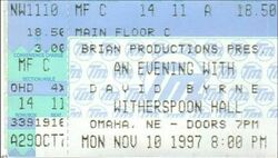 David Byrne on Nov 10, 1997 [706-small]