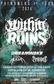 Within the Ruins / Dreamwake / Pillars Of Autumn / Pathfinder on Oct 25, 2024 [971-small]