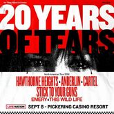 This Wild Life / Hawthorne Heights / Emery / Anberlin / Cartel / Stick To Your Guns on Sep 8, 2024 [175-small]