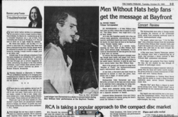 Men Without Hats / Deloris Telescope on Oct 23, 1983 [030-small]