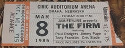 The Firm on Mar 8, 1985 [412-small]