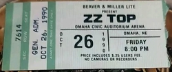 ZZ Top on Oct 26, 1990 [414-small]