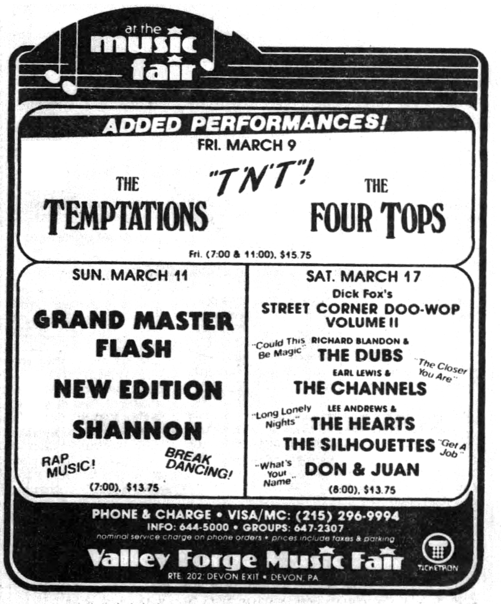 The Four Tops Concert & Tour History (Updated for 2025) Concert Archives