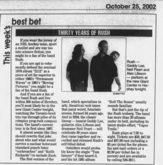 Rush on Oct 25, 2002 [479-small]