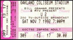 U2 / The Sugarcubes / Public Enemy on Nov 7, 1992 [817-small]