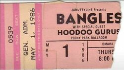 The Bangles / Hoodoo Gurus on May 1, 1986 [826-small]