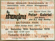 The Stranglers / Peter Gabriel / Johnny Rubbish / Spizz Oil / The Edge / The Skids on Sep 16, 1978 [977-small]
