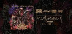 Crown Magnetar / Extortionist / Extermination Dismemberment / LARCɆNIA ROɆ on Dec 14, 2024 [452-small]