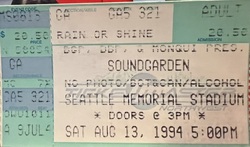 Soundgarden / Screaming Trees / Reverend Horton Heat / You Am I on Aug 13, 1994 [585-small]