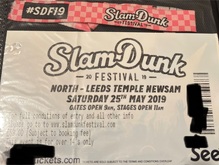tags: Leeds, England, United Kingdom, Ticket, Temple Newsam Park - Slam Dunk Festival North 2019 on May 25, 2019 [870-small]