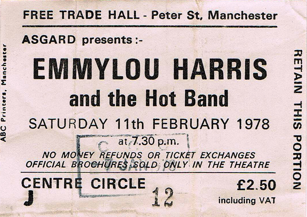Emmylou Harris Concert & Tour History (Updated for 2025 2025