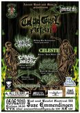 MILKING THE GOATMACHINE / Celeste / Carnal Decay / Chant Of Blasphemy / Bitterness / Zerfall on Jun 5, 2010 [353-small]