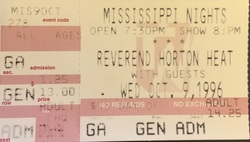 Reverend Horton Heat on Oct 9, 1996 [740-small]