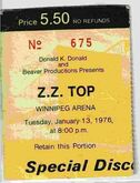 ZZ Top on Jan 13, 1976 [982-small]