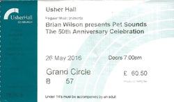 tags: Brian Wilson, Edinburgh, Scotland, United Kingdom, Ticket, Usher Hall - Brian Wilson on May 26, 2016 [314-small]