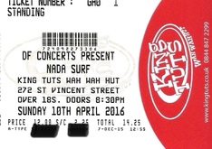 tags: Nada Surf, Glasgow, Scotland, United Kingdom, Ticket, King Tut's Wah Wah Hut - Nada Surf / Waters on Apr 10, 2016 [317-small]