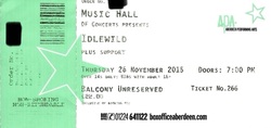 tags: Idlewild, Aberdeen, Scotland, United Kingdom, Ticket, Music Hall - Idlewild on Nov 26, 2015 [327-small]